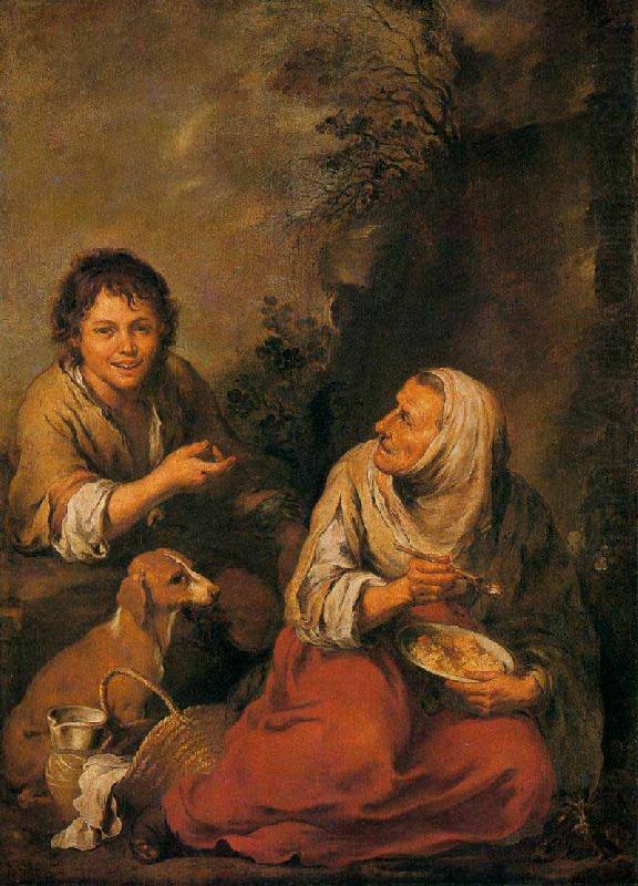 Old Woman and Boy, Bartolome Esteban Murillo